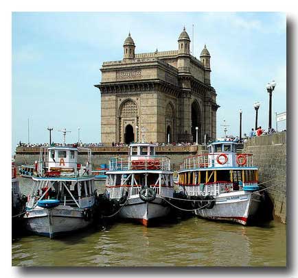 Motor Launches at Gateway of India